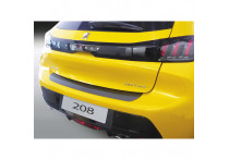 Bumper beschermer passend voor Peugeot 208 II 5-deurs 2019- Zwart