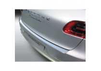 Bumper beschermer passend voor Porsche Macan 4/2014- 'Brushed Alu' Look