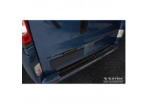 Zwart RVS Bumper beschermer passend voor Opel Vivaro/Renault Trafic/Nissan Primastar 2001-2014 '
