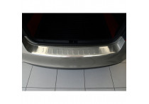 RVS Bumper beschermer passend voor Skoda Rapid 2012- 'Ribs'