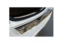 RVS Bumper beschermer passend voor Toyota Auris 5 deurs 2015- 'Ribs'