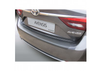 Bumper beschermer passend voor Toyota Avensis 4-deurs 6/2015- Zwart