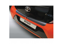 Bumper beschermer passend voor Toyota Aygo 3/5 deurs 7/2014- Zwart