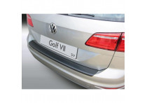 Bumper beschermer passend voor Volkswagen Golf VII Sportsvan 5/2014- Zwart