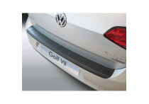 Bumper beschermer passend voor Volkswagen Golf VII 3/5 deurs 2013- 'Ribbed' Zwart