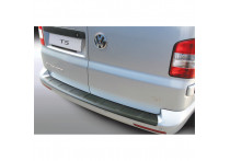 Bumper beschermer passend voor Volkswagen T5 Caravelle/Multivan 6/2012- 'Ribbed' 