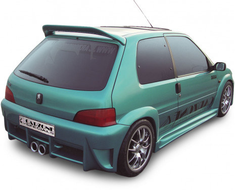 Carzone Achterbumper Peugeot 106 MKII 1996- 'Nitro' Carzone Achterbumper Peugeot 106 MKII 1996- 'Nitro'