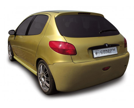 Carzone Achterbumper Peugeot 206 excl. GTi 'Shaver' Carzone Achterbumper Peugeot 206 excl. GTi 'Shaver'