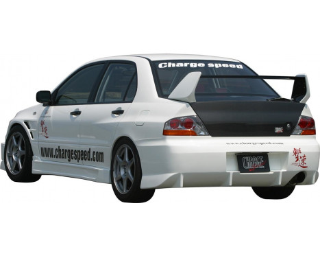 Chargespeed Achterbumper Mitsubishi Lancer EVO 7/8/9 CT9A Type2 excl. Carbon Diffuser Chargespeed Achterbumper Mitsubishi Lancer EVO 7/8/9 CT9A Type2 excl. Carbon Diffuser