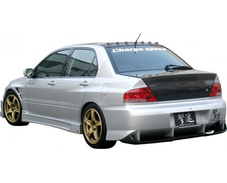 Chargespeed Achterbumper Mitsubishi Lancer EVO 7/8/9 CT9A Type2 incl. Carbon Diffuser Chargespeed Achterbumper Mitsubishi Lancer EVO 7/8/9 CT9A Type2 incl. Carbon Diffuser