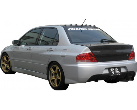 Chargespeed Achterbumper Mitsubishi Lancer EVO 9-look CT9A incl (FRP) Centre Chargespeed Achterbumper Mitsubishi Lancer EVO 9-look CT9A incl (FRP) Centre