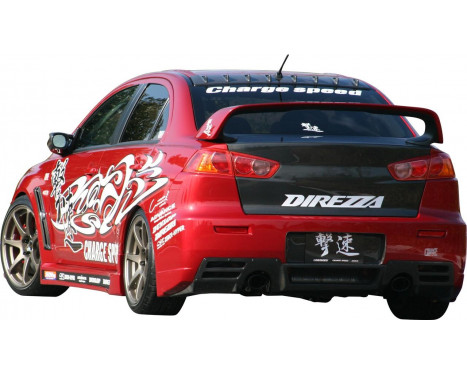 Chargespeed Achterbumper Mitsubishi Lancer Evo X CZ4A (FRP) Chargespeed Achterbumper Mitsubishi Lancer Evo X CZ4A (FRP)