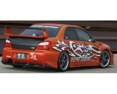 Chargespeed Achterbumper Subaru Impreza GD# (A/B) Type2 + carbon diffuser Chargespeed Achterbumper Subaru Impreza GD# (A/B) Type2 + carbon diffuser