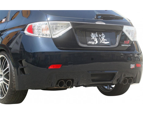 Chargespeed Achterbumper Subaru Impreza WRX STi 2008- Type 1 (FRP) Chargespeed Achterbumper Subaru Impreza WRX STi 2008- Type 1 (FRP)
