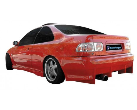 IBherdesign Achterbumper Honda Civic Coupe 1992-1995 'Komodo' IBherdesign Achterbumper Honda Civic Coupe 1992-1995 'Komodo'