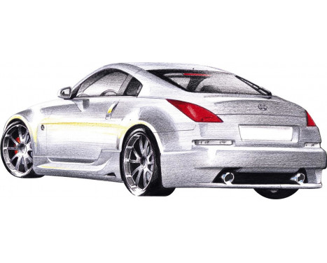 IBherdesign Achterbumper Nissan 350Z 'Havoc' IBherdesign Achterbumper Nissan 350Z 'Havoc'