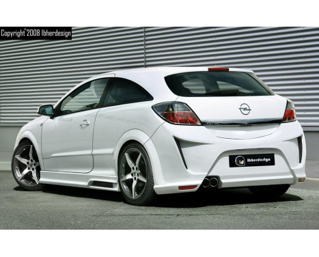 IBherdesign Achterbumper Opel Astra H GTC 3-deurs 'Viruss' IBherdesign Achterbumper Opel Astra H GTC 3-deurs 'Viruss'