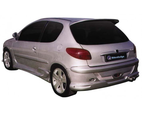 IBherdesign Achterbumper Peugeot 206 'Cobra' incl. gaas IBherdesign Achterbumper Peugeot 206 'Cobra' incl. gaas