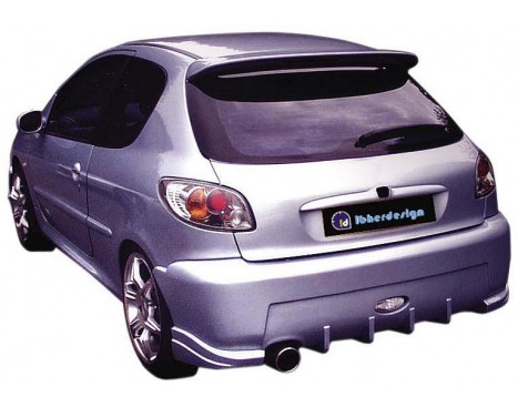 IBherdesign Achterbumper Peugeot 206 'Enigma' incl. gaas IBherdesign Achterbumper Peugeot 206 'Enigma' incl. gaas