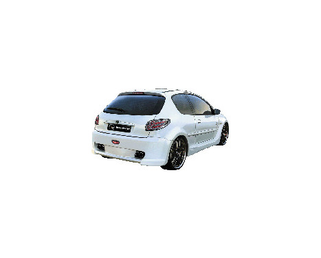 IBherdesign Achterbumper Peugeot 206 'Xodos Wide' IBherdesign Achterbumper Peugeot 206 'Xodos Wide'