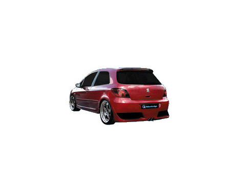 IBherdesign Achterbumper Peugeot 307 3/5-deurs 'Shuman' incl. gaas IBherdesign Achterbumper Peugeot 307 3/5-deurs 'Shuman' incl. gaas
