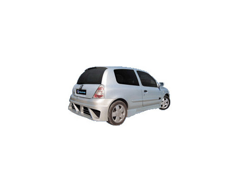 IBherdesign Achterbumper Renault Clio II/III 6/1998- 'Warp' IBherdesign Achterbumper Renault Clio II/III 6/1998- 'Warp'