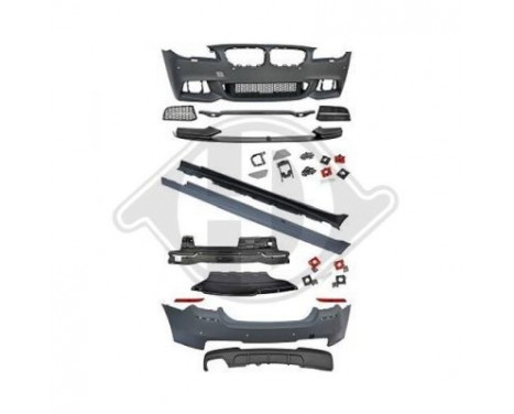 Bumperset BMW 5-serie F10/F11 Facelift (LCI) M-sport Bumperset BMW 5-serie F10/F11 Facelift (LCI) M-sport