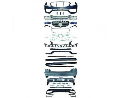Bumperset Mercedes-Benz E-klasse W212(2013-2016) AMG-look, Thumbnail 2 Bumperset Mercedes-Benz E-klasse W212(2013-2016) AMG-look, Thumbnail 2