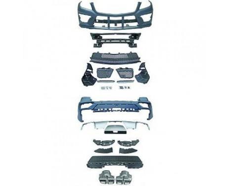 Bumperset Mercedes M-klasse (W166) 2011-2015 AMG 63-look Bumperset Mercedes M-klasse (W166) 2011-2015 AMG 63-look