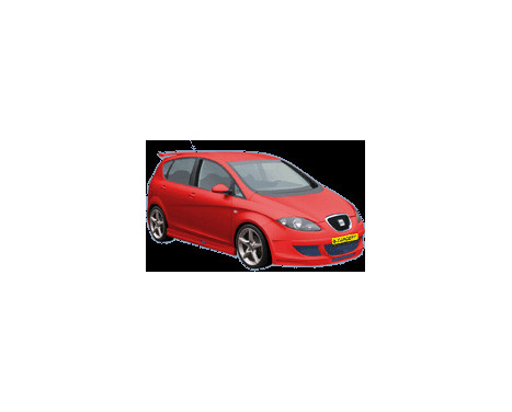 Carcept Voorbumper Seat Altea/Toledo 2004- Carcept Voorbumper Seat Altea/Toledo 2004-