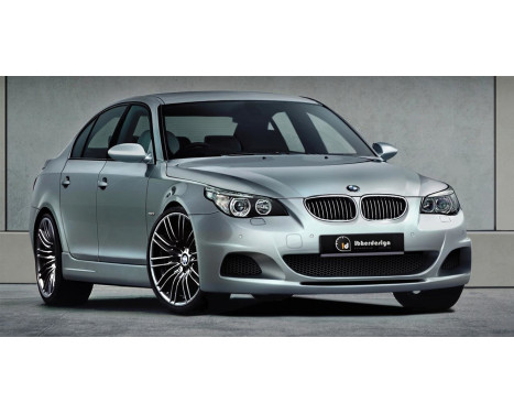 IBherdesign Voorbumper BMW 5-Serie E60/E61 7/2003- Sedan/Touring 'Kaiet' incl. PDC/Koplampsproeiers IBherdesign Voorbumper BMW 5-Serie E60/E61 7/2003- Sedan/Touring 'Kaiet' incl. PDC/Koplampsproeiers