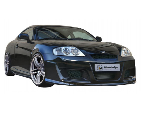 IBherdesign Voorbumper Hyundai Coupe 2002- 'Outlaw' IBherdesign Voorbumper Hyundai Coupe 2002- 'Outlaw'