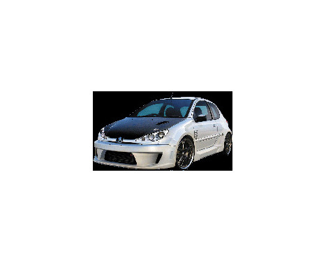 IBherdesign Voorbumper Peugeot 206 'Xodos Wide' VPE20 IBherdesign Voorbumper Peugeot 206 'Xodos Wide' VPE20