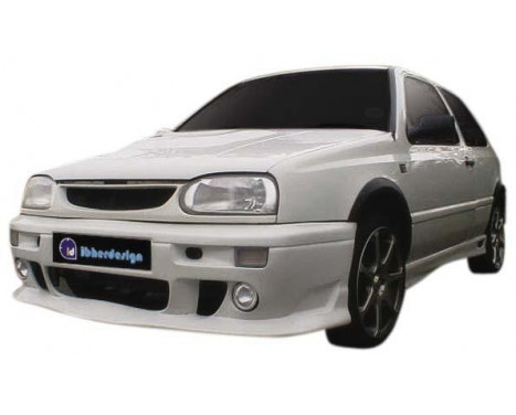 IBherdesign Voorbumper Volkswagen Golf III 'Visage' incl.lampen/gaas IBherdesign Voorbumper Volkswagen Golf III 'Visage' incl.lampen/gaas