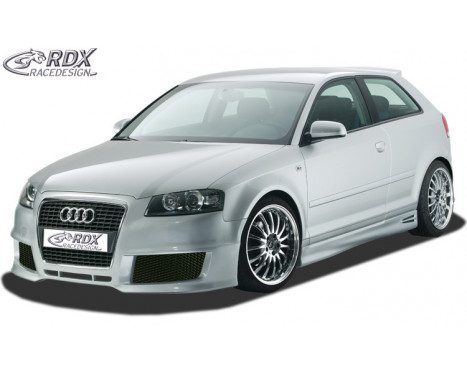 Voorbumper Audi A3 8P 3 deurs 2003-2005 'SingleFrame 2' (GFK) Voorbumper Audi A3 8P 3 deurs 2003-2005 'SingleFrame 2' (GFK)
