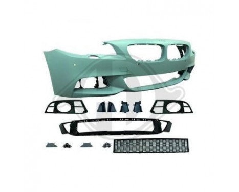 Voorbumper BMW 5-er F10 LCI M-sport look, Thumbnail 2 Voorbumper BMW 5-er F10 LCI M-sport look, Thumbnail 2