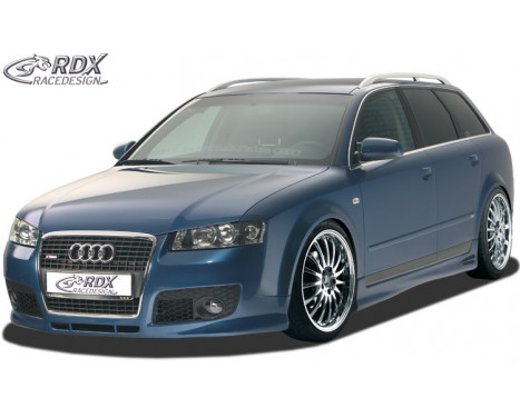 Voorbumper + SWR Audi A4 B6/8E 2001-2004 'SingleFrame' (GFK) Voorbumper + SWR Audi A4 B6/8E 2001-2004 'SingleFrame' (GFK)