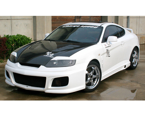 Chargespeed Voorbumper Hyundai Coupe GK 2002- (FRP) Chargespeed Voorbumper Hyundai Coupe GK 2002- (FRP)