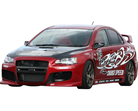 Chargespeed Voorbumper Mitsubishi Lancer Evo X CZ4A (FRP), Thumbnail 3 Chargespeed Voorbumper Mitsubishi Lancer Evo X CZ4A (FRP), Thumbnail 3