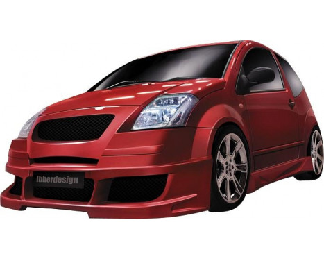 IBherdesign Voorbumper Citroën C2 -8/2008 'Apache' incl. gaas, Thumbnail 2 IBherdesign Voorbumper Citroën C2 -8/2008 'Apache' incl. gaas, Thumbnail 2