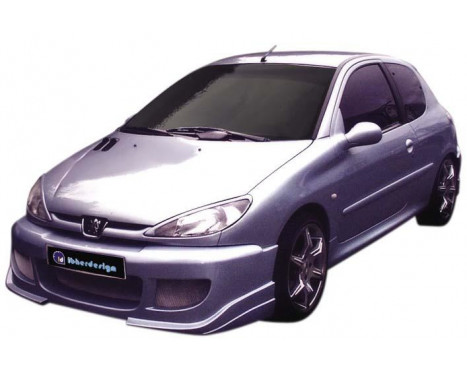 IBherdesign Voorbumper Peugeot 206 'Enigma' incl. gaas, Thumbnail 2 IBherdesign Voorbumper Peugeot 206 'Enigma' incl. gaas, Thumbnail 2