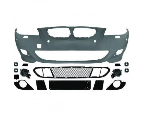 M-TECH VOORBUMPER SET E60/E61 vanaf '07, Thumbnail 2 M-TECH VOORBUMPER SET E60/E61 vanaf '07, Thumbnail 2