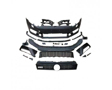 Voorbumper Volkswagen Polo 6C 2014- 'GTi-Look' incl. Grills & Mistlampen (PP), Thumbnail 2 Voorbumper Volkswagen Polo 6C 2014- 'GTi-Look' incl. Grills & Mistlampen (PP), Thumbnail 2