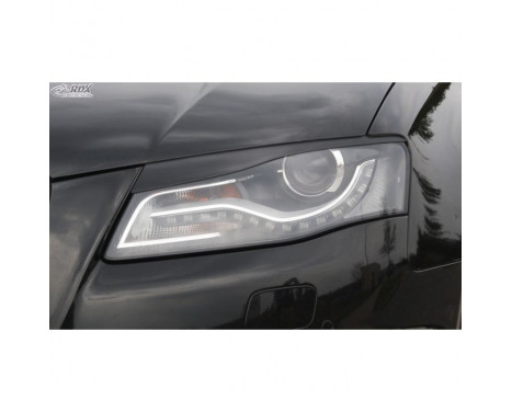 Koplampspoilers Audi A4 B8 2008-2012 (ABS) Koplampspoilers Audi A4 B8 2008-2012 (ABS)