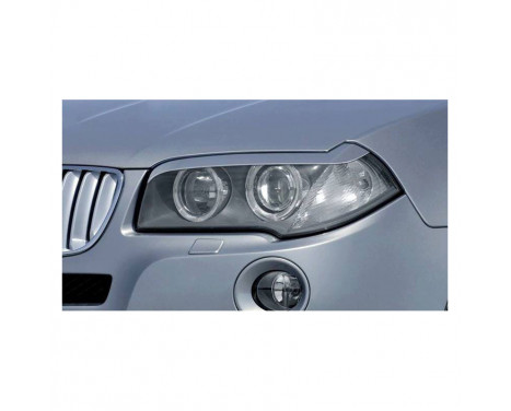 Koplampspoilers BMW X3 E83 2004-2010 (ABS) Koplampspoilers BMW X3 E83 2004-2010 (ABS)