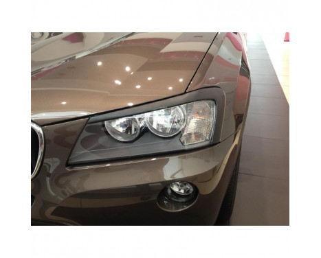 Koplampspoilers BMW X3 F25 2010- (ABS) Koplampspoilers BMW X3 F25 2010- (ABS)