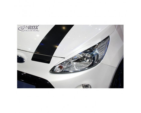 Koplampspoilers Ford KA 2008- (ABS) Koplampspoilers Ford KA 2008- (ABS)
