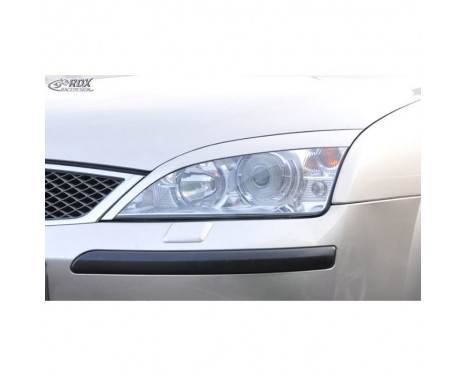 Koplampspoilers Ford Mondeo 2001-2007 (ABS) Koplampspoilers Ford Mondeo 2001-2007 (ABS)
