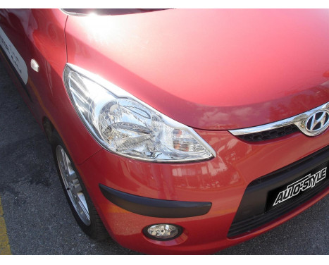 Koplampspoilers Hyundai i10 2008-2010 (ABS) Koplampspoilers Hyundai i10 2008-2010 (ABS)