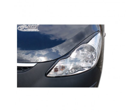 Koplampspoilers Hyundai i10 2008- (ABS) Koplampspoilers Hyundai i10 2008- (ABS)